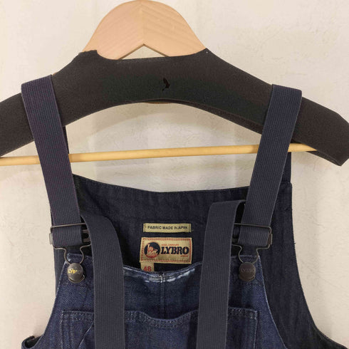 ナイジェルケーボン NIGEL CABOURN LYBRO NAVAL DUNGAREE HB-DENIM メンズ 46