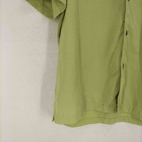 ジョージズ GEORGE リーフデザインアロハシャツ メンズ JPN:XL