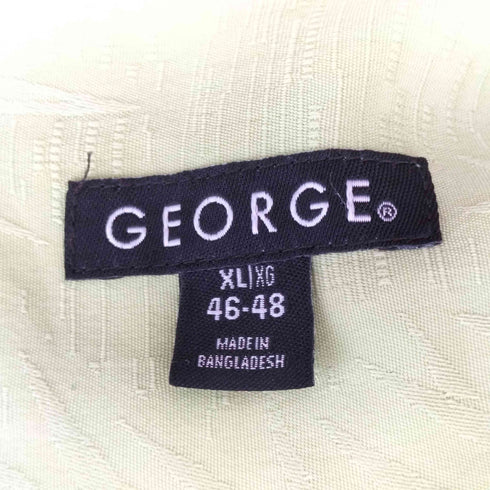 ジョージズ GEORGE リーフデザインアロハシャツ メンズ JPN:XL