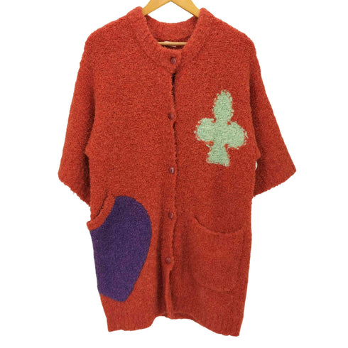 ツモリチサト TSUMORI CHISATO アルパカ混デザインカーディガン レディース JPN:M