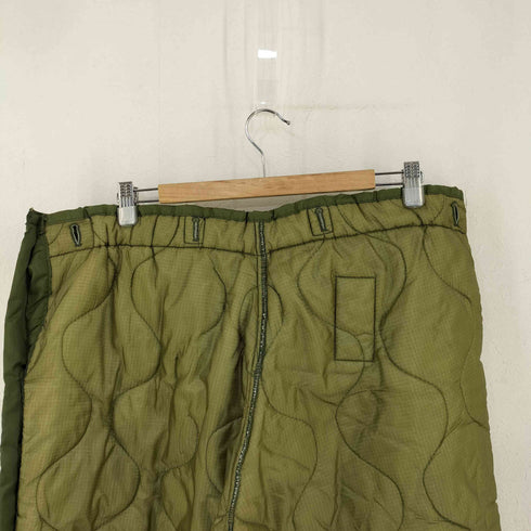 ユーエスアーミー U.S. ARMY M-65 Cold Weather Trouser Pants Liner キルティングライナーパンツ メンズ LARGE-SHORT