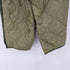 ユーエスアーミー U.S. ARMY M-65 Cold Weather Trouser Pants Liner キルティングライナーパンツ メンズ LARGE-SHORT