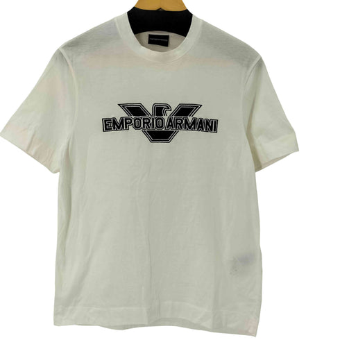 エンポリオアルマーニ EMPORIO ARMANI ロゴ刺繍S/S TEE メンズ JPN:S