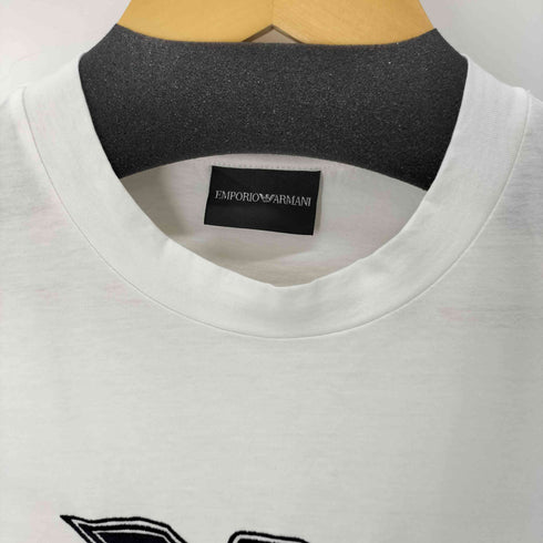 エンポリオアルマーニ EMPORIO ARMANI ロゴ刺繍S/S TEE メンズ JPN:S