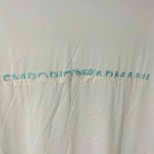 エンポリオアルマーニ EMPORIO ARMANI バイカラーロゴ刺繍 S/S TEE メンズ JPN:S