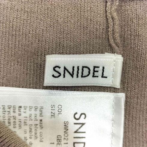 スナイデル snidel 2021SS ニットベストブラウスセットアップ レディース 1