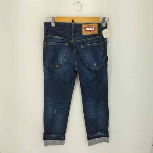 ディースクエアード DSQUARED2 Boyfriend jean ダメージ加工 デニムパンツ レディース EUR:34