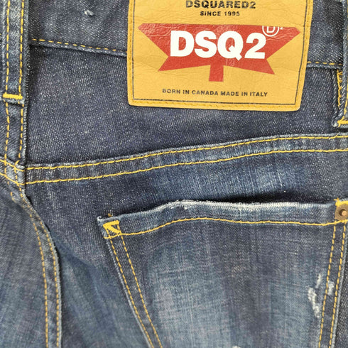 ディースクエアード DSQUARED2 Boyfriend jean ダメージ加工 デニムパンツ レディース EUR:34