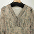 ウィルセレクション WILLSELECTION 花柄 レースアップ マキシワンピース レディース import:M