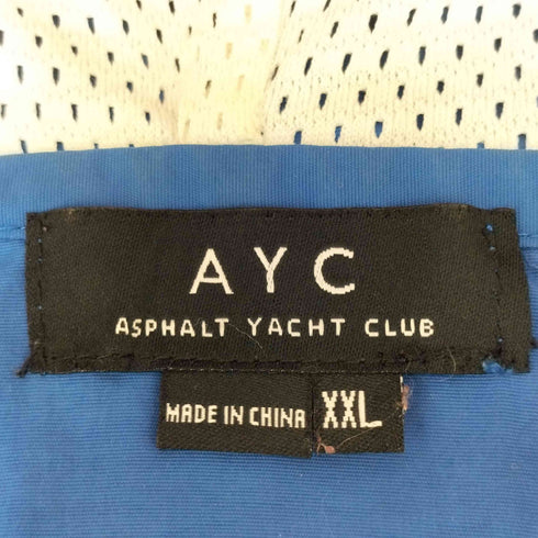 AYC ロゴプリントナイロンアノラックジャケット メンズ JPN:XXL