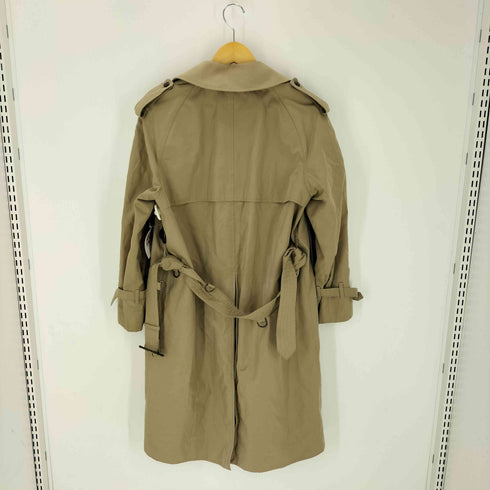アクアスキュータム AQUASCUTUM 英国製 kingsway 裏地チェック柄 トレンチコート メンズ UK:34