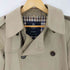 アクアスキュータム AQUASCUTUM 英国製 kingsway 裏地チェック柄 トレンチコート メンズ UK:34