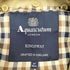 アクアスキュータム AQUASCUTUM 英国製 kingsway 裏地チェック柄 トレンチコート メンズ UK:34