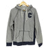 チャンピオン Champion ロゴワッペンボーダージップパーカー メンズ JPN:XL
