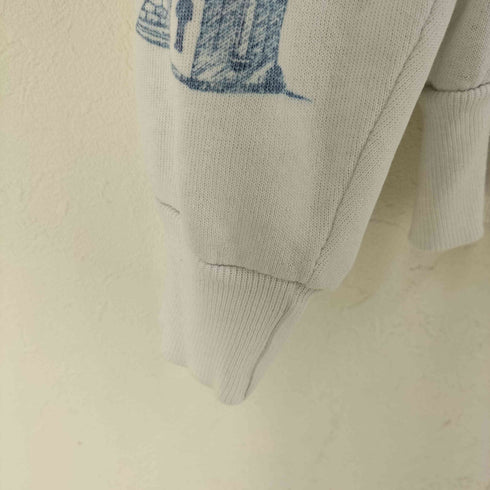 MICHIGAN RAG USA製 灯台 プリントスウェット メンズ import:L