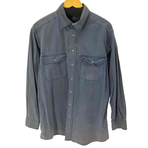 ウールリッチ WOOLRICH ダブルポケットL/Sシャツ フェード 雰囲気 メンズ JPN:L