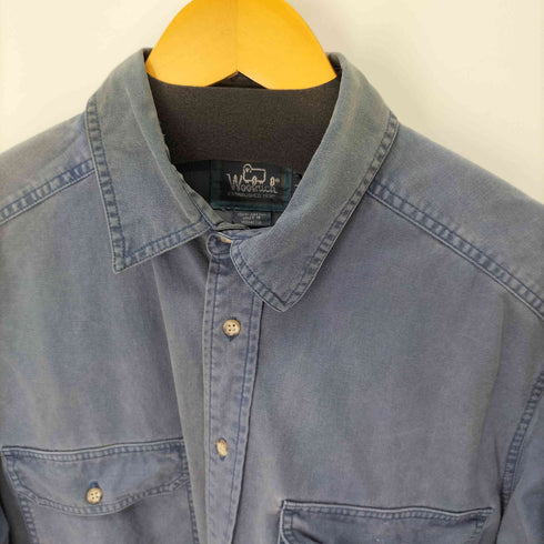 ウールリッチ WOOLRICH ダブルポケットL/Sシャツ フェード 雰囲気 メンズ JPN:L