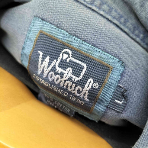 ウールリッチ WOOLRICH ダブルポケットL/Sシャツ フェード 雰囲気 メンズ JPN:L