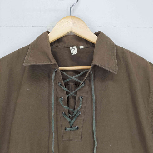 ALLIX DESIGN レースアップS/S シャツ メンズ JPN:XL