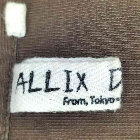 ALLIX DESIGN レースアップS/S シャツ メンズ JPN:XL
