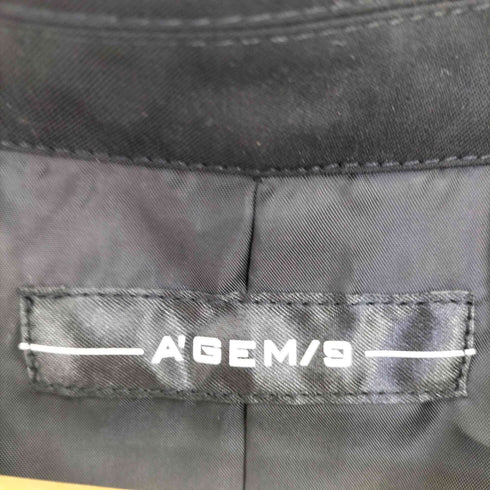 エージェム Agem 21SS ASYMMETRY TAILORED JKT アシンメトリー テーラード ジャケット メンズ