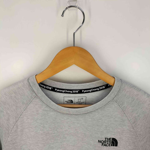 ザノースフェイス THE NORTH FACE ロゴ刺繍 クルーネックTシャツ メンズ import:M