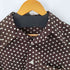 CAREER CLUB 70S USA製 ドットシャツ 水玉 開襟シャツ メンズ import:L