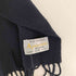 アクアスキュータム AQUASCUTUM 英国製 カシミヤ フリンジマフラー メンズ