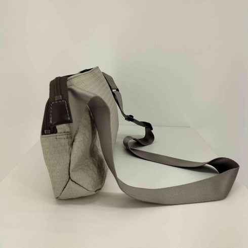 ペレボルサ PELLE BORSA ボディバッグ サコッシュ ショルダー バッグ グレージュ レディース