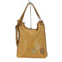 ペレボルサ PELLE BORSA 2WAY 総柄 スパンコール クロスボディ ショルダーバッグ バックパック 撥水 レディース