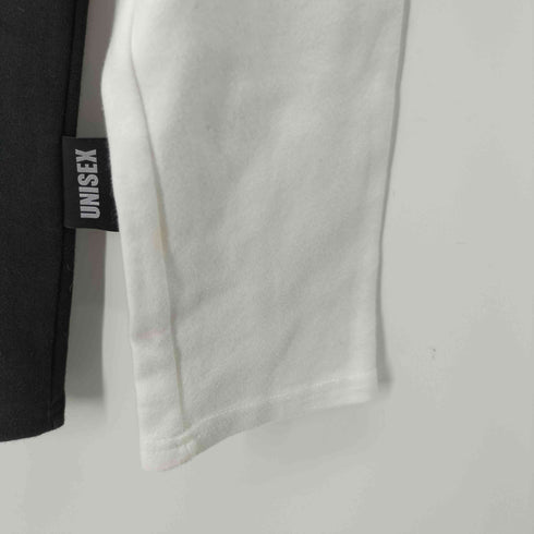 BASIC COTTON ロゴプリントL/Sレイヤードカットソー 韓国 ストリート レディース FREE