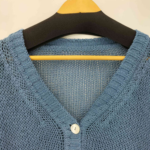 シャルルシャトン charles chaton シェルボタン コットンカーディガン レディース
