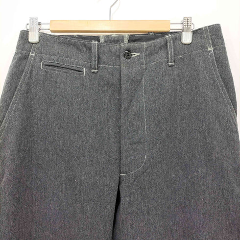 S/DOUBLE UNIFORM ワイドストレートパンツ メンズ