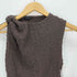 ザラ ZARA ノットテクスチャロングワンピース レディース import:S