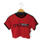 オーワイ OY プリントS/SリンガーTシャツ クロップド ショート丈 韓国 ストリート レディース