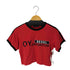 オーワイ OY プリントS/SリンガーTシャツ クロップド ショート丈 韓国 ストリート レディース