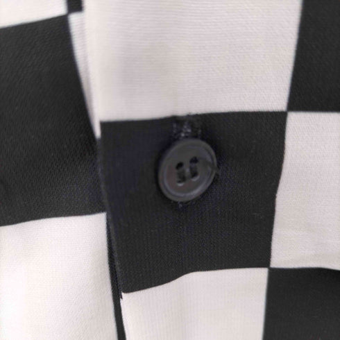 ナインナッツバイニッシー NINE NUTS by nissy L/Sオープンカラーチェックシャツ ボックス チェッカーフラッグ メンズ