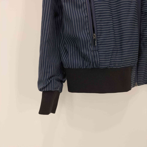 カルバンクライン CALVIN KLEIN ストライプ ジップアップブルゾン トレーニングジャケット メンズ import:M