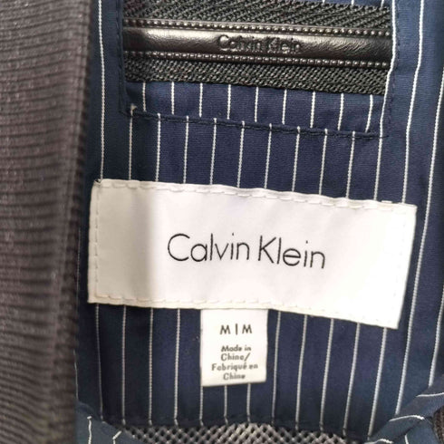 カルバンクライン CALVIN KLEIN ストライプ ジップアップブルゾン トレーニングジャケット メンズ import:M