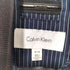 カルバンクライン CALVIN KLEIN ストライプ ジップアップブルゾン トレーニングジャケット メンズ import:M
