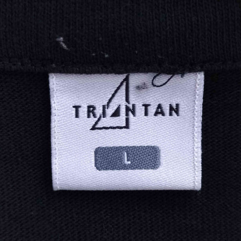 TRIANTAN 10oz天竺 ハーフジッププルオーバー メンズ JPN:L