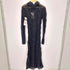 ザラ ZARA LONG CROCHETED KNIT DRESS LIMITED EDITION レディース import:S