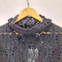 ザラ ZARA LONG CROCHETED KNIT DRESS LIMITED EDITION レディース import:S