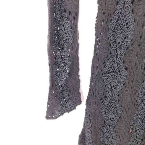 ザラ ZARA LONG CROCHETED KNIT DRESS LIMITED EDITION レディース import:S