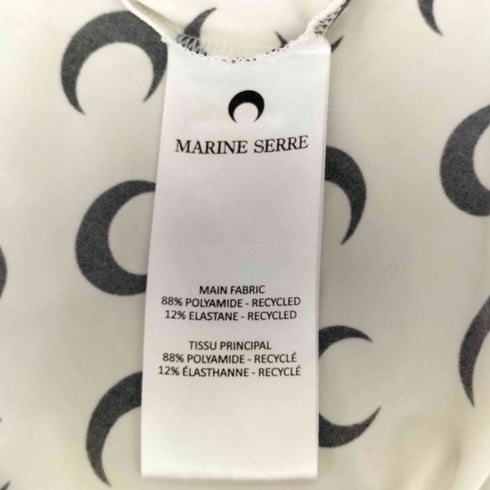 マリーンセル MARINE SERRE BORDERLINE オールオーバー ムーン プリント ロングスリーブ レディース JPN:XS