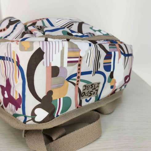 レスポートサック LeSportsac ポーチ付き 総柄 ミニバックパック リュック レディース