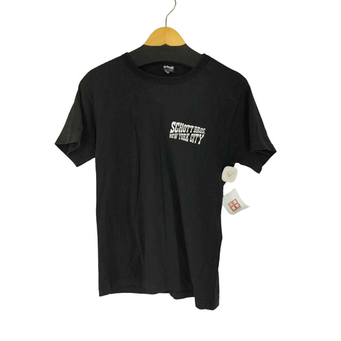 ショット Schott 両面刺繍 S/S Tシャツ メンズ import:M