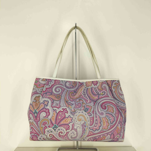 エトロ ETRO イタリア製 ペイズリー ミニトートバッグ レディース