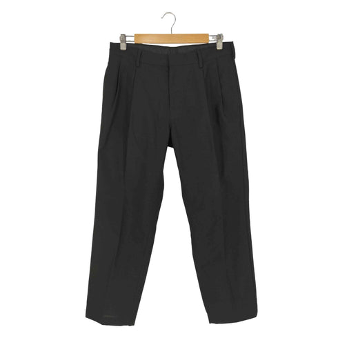 ユナイテッドアローズグリーンレーベルリラクシング UNITED ARROWS green label relaxing ホップサック WIDE 2P テーパード 9分丈 アンクルパンツ メンズ JPN:L