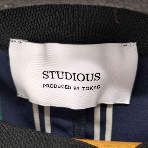 ステュディオス STUDIOUS マルチストライプクルーネックプルオーバー メンズ JPN:3